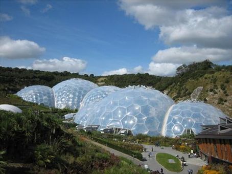 the eden project in cornwall				